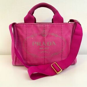 Prada Canvas Tote